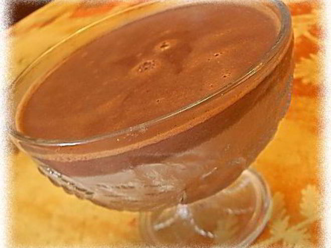 Рецепт шоколадного мусса из молока