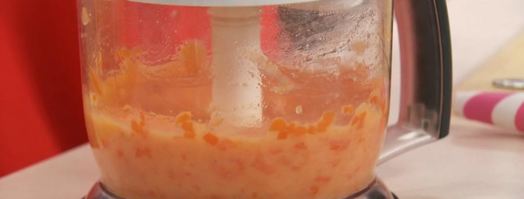 шоколадный мусс с хурмой. Шаг 2