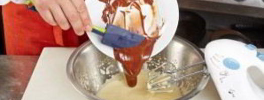 шоколадный мусс с клюквой и лаймом. Шаг 3