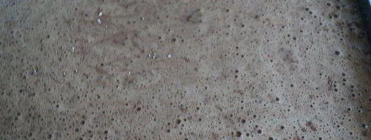 шоколадный рулет с черничным муссом. Шаг 4