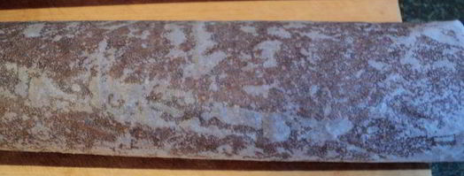 шоколадный рулет с черничным муссом. Шаг 6