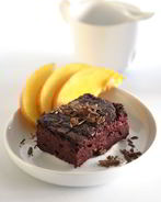 Шоколадный торт-мусс со свеклой