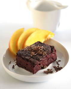 Шоколадный торт-мусс со свеклой