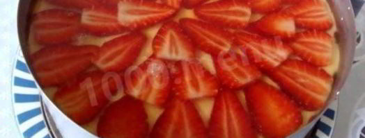 торт-мусс клубника с шампанским. Шаг 20