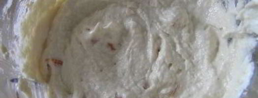 торт-мусс с курицей, шпинатом и черри. Шаг 6