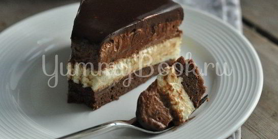 Торт-мусс сливочно-шоколадный