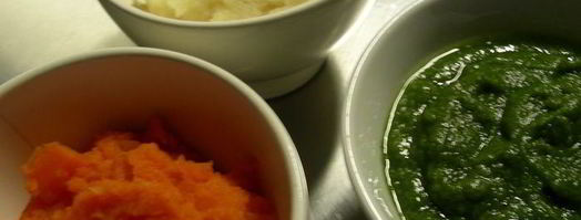 трехцветный овощной мусс. Шаг 3