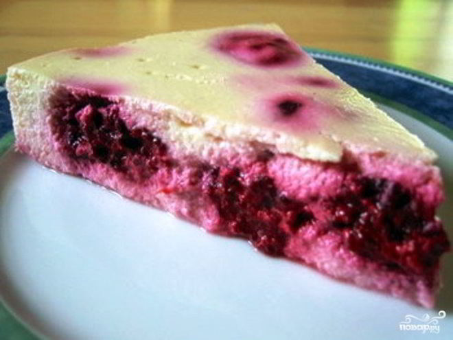 Рецепт творожно-мучного мусс