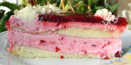 Творожный мусс для торта