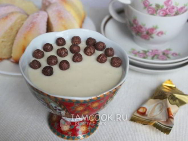 Рецепт творожного мусса с зефиром