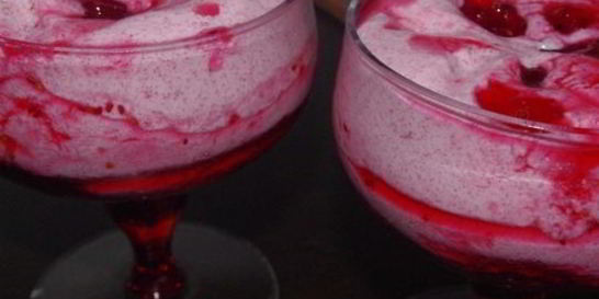 Ягодный мусс на манке