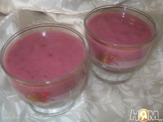 Рецепт ягодного мусса