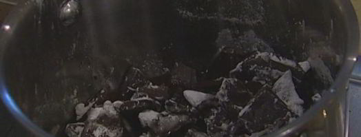 замороженный шоколадный торт-мусс. Шаг 6