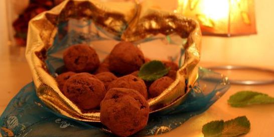 Мятные трюфели