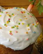 Глазурь для кулича белковая