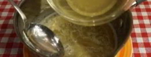 глазурь для кулича на желатине. Шаг 2