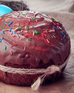 Глазурь для кулича зефирная