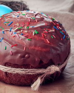 Глазурь для кулича зефирная