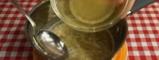 глазурь для кулича. Шаг 2