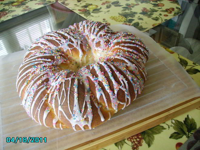 Рецепт итальянского пасхального хлеба