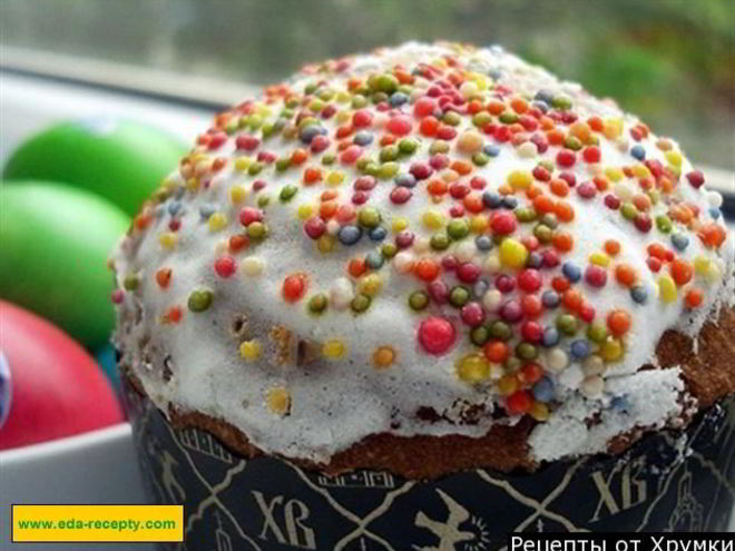 Рецепт классического кулича пасхального нечерствеющего