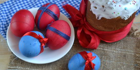 Красивые пасхальные яйца