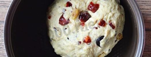 крестовые пасхальные булочки с изюмом. Шаг 8