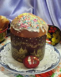 Кулич лимонный