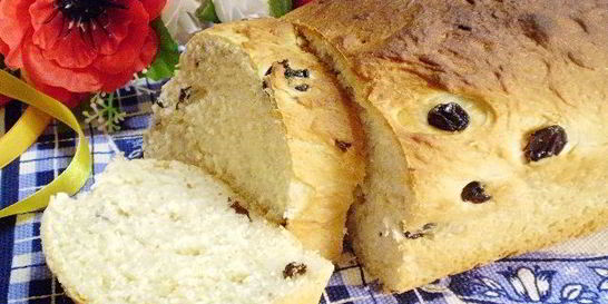 Кулич на меду