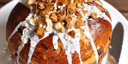 Кулич на сметане