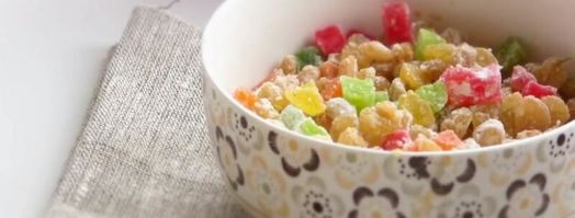 кулич пасхальный медовый на воде с цукатами и изюмом. Шаг 11