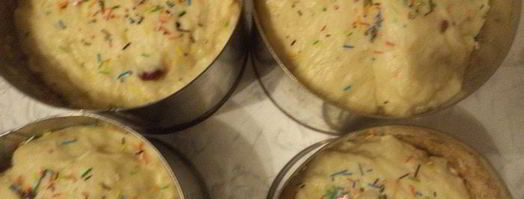 кулич с изюмом и цукатами. Шаг 4