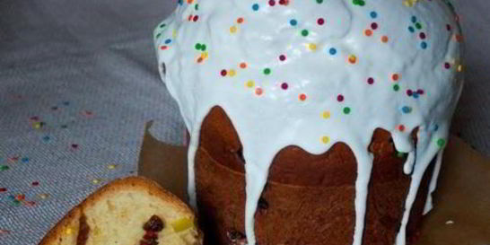 Кулич с шафраном