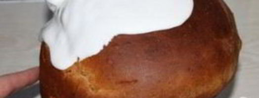 кулич с шафраном. Шаг 8