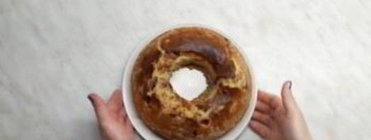 кулич с вишней и клюквой. Шаг 4