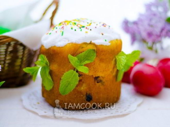 Рецепт куличей на молоке