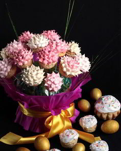 Куличики Пасхальный букет