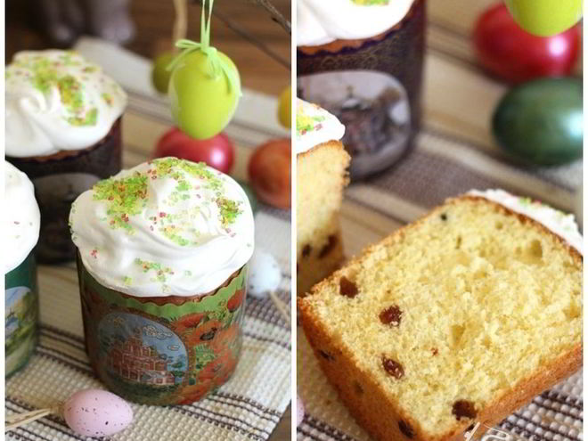 Рецепт легкого и очень нежный пасхальный кулич