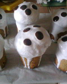 Маковый кулич с шафраном