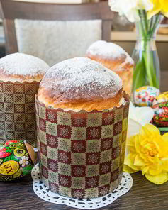 Медовый кулич