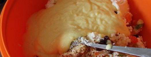 нежнейшая ванильная пасха с миндалем и цукатами. Шаг 6