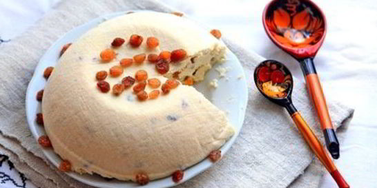 Пасха из маскарпоне