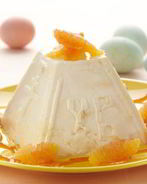 Пасха из рикотты с апельсином