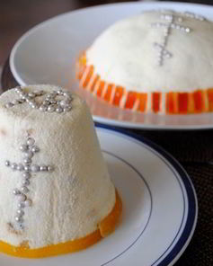 Пасха из сырковой массы