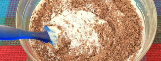 пасха с тертым шоколадом. Шаг 3