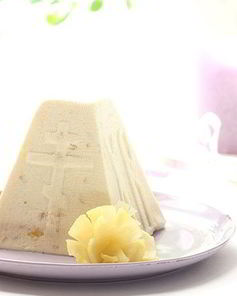 Пасха творожная с кокосовым молоком