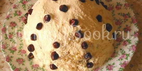 Пасха творожная с сухофруктами