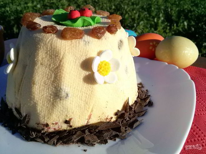 Рецепт пасхи заварной