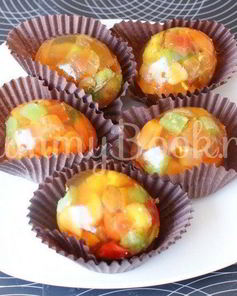 Пасхальное желе с цукатами