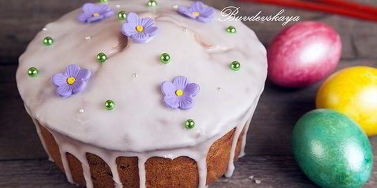 Пасхальный кулич бездрожжевой